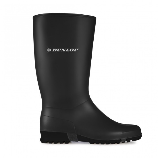 Rubber laars Dunlop zwart