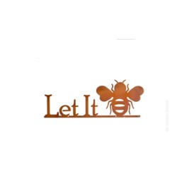Wandbord 'Let it bee' EcoRoest