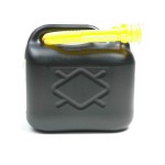Jerrycan benzine zwart 5L
