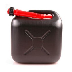 Jerrycan benzine zwart 5 liter