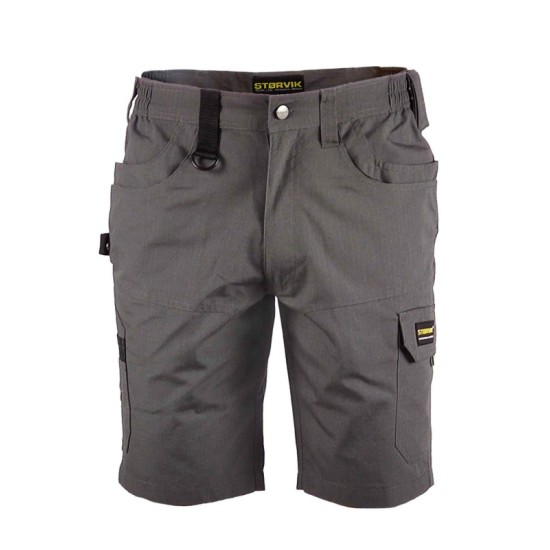 korte werkbroek Ron antraciet