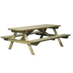 Picknicktafel Trier naaldhout 180x70cm