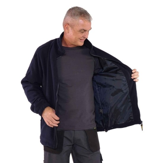 Ramon fleece jack navy