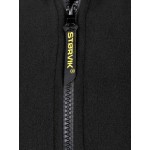 Ramon fleece jack zwart