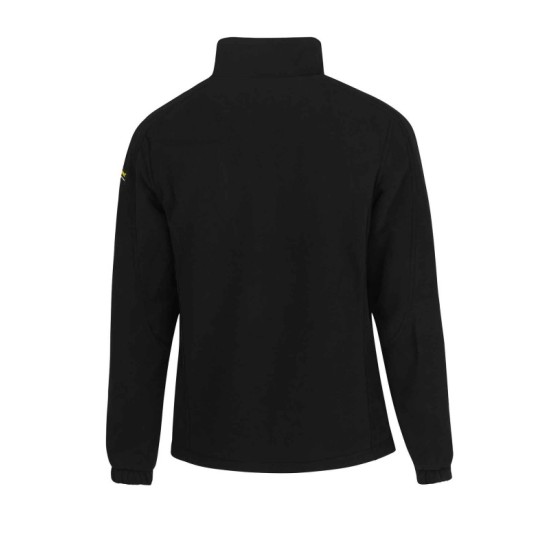 Ramon fleece jack zwart