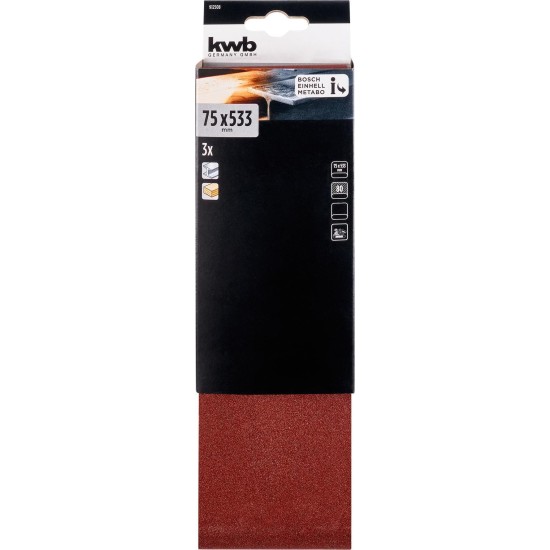 KWB Schuurband 75X533MM K150