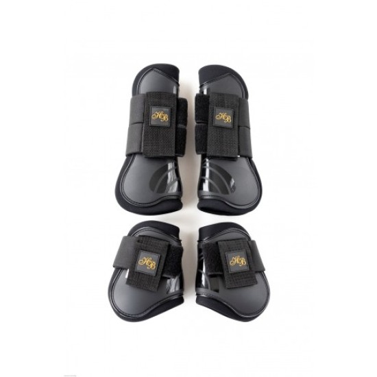 Peesbeschermers set zwart full