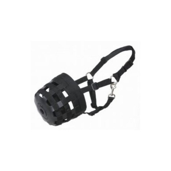 Graasmasker zwart Shetland