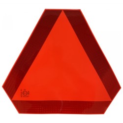 Langzaam verkeersbord sticker