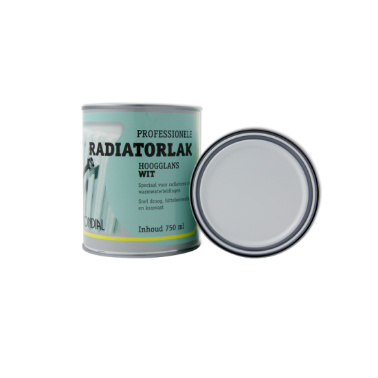 Mondial radiatorlak wit 750ml