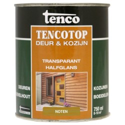 TencoTop Deur en Kozijn transparant Noten 750ml