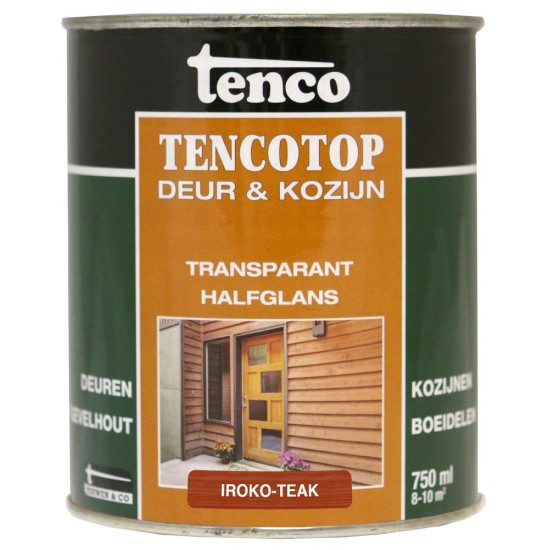 TencoTop Deur en Kozijn transparant Iroko Teak 750ml