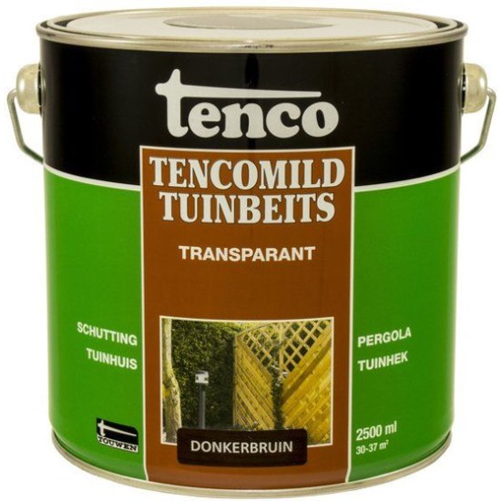 TencoMild transparant Donkerbruin 2,5 liter