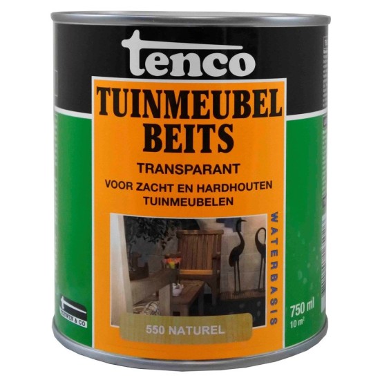 Tenco Tuinmeubelbeits waterbasis 550 Naturel 750ml