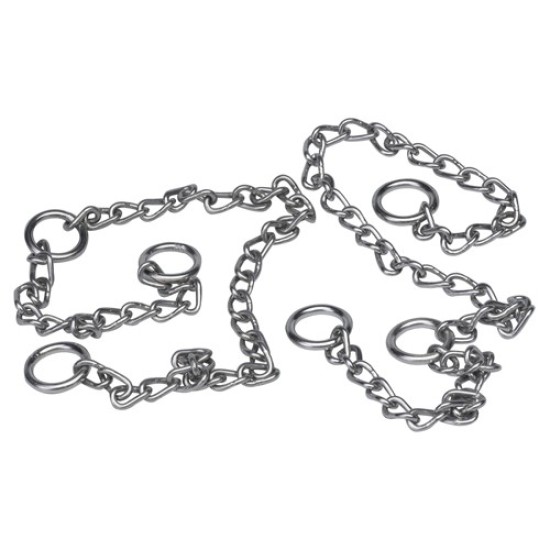 Verloskettingen RVS 67CM 2 stuks