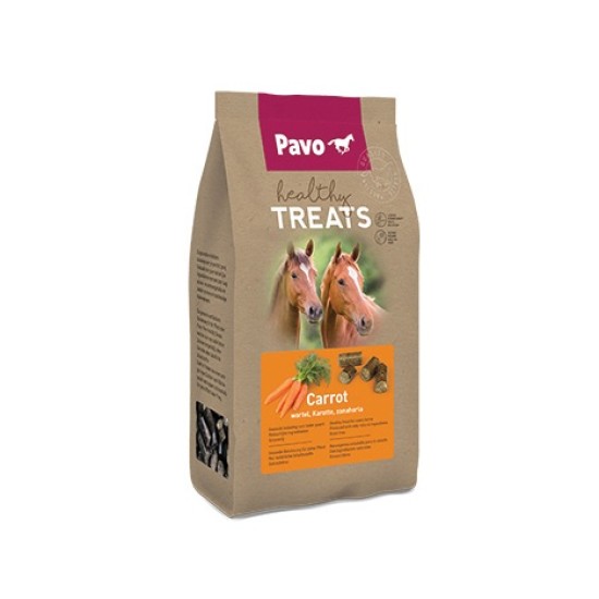 Pavo Healthy Treats paardensnoepjes wortel 1kg