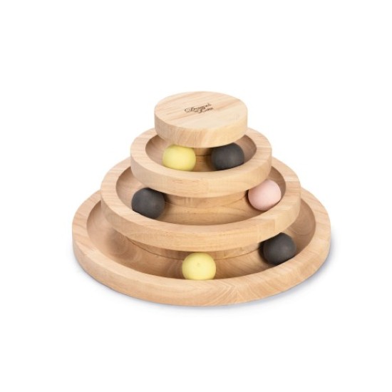 DBL Hout speeltoren Mia 26X26X14,5cm DBL Hout speeltoren Mia 26X26X14,5cm