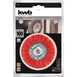 Schijfborstel Nylon 100mm grof