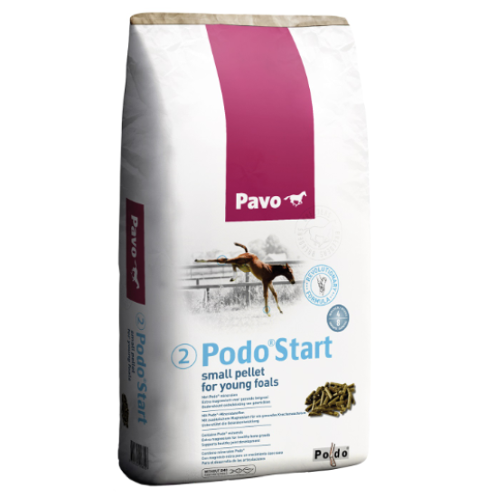 Paardenvoer voor jonge veulens en paarden