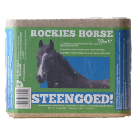 Rockies liksteen paard naturel 10kg Rockies liksteen paard naturel 10kg
