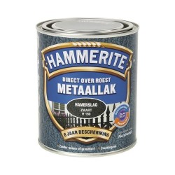 Hammerite Hamerslag zwart H160 750ml