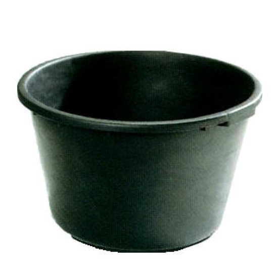 Speciekuip rond 65 liter zwart