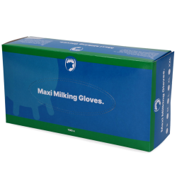 Melkershandschoenen nitril ongepoederd L