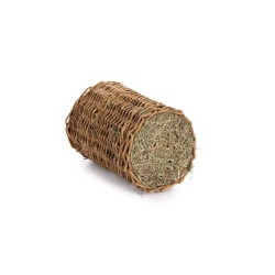 Wilgentunnel met hooi 30x25