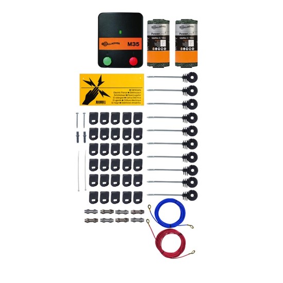 afrastering schutting set voor katten M35 230V