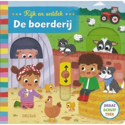 Boek Kijk en ontdek, de boerderij Boek Kijk en ontdek, de boerderij