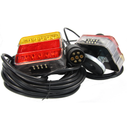 LED achterlichtset magnetisch 12V LED achterlichtset magnetisch 12V