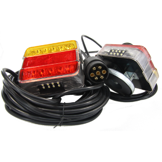 LED achterlichtset magnetisch 12V