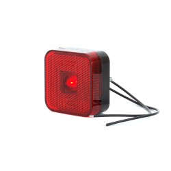 Toplamp LED rood 12/24V Toplamp LED rood 12/24V