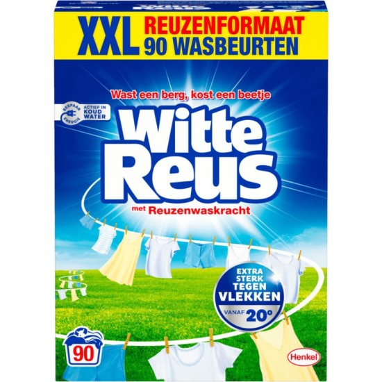 Witte Reus waspoeder 90 wasbeurten