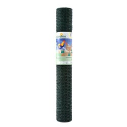 Dubbeltjesgaas groen 50CM X 25 meter maas 13 Dubbeltjesgaas groen 50CM X 25 meter maas 13