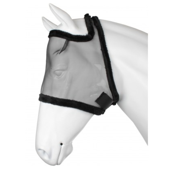 Anti Vliegenmasker mesh pony zwart