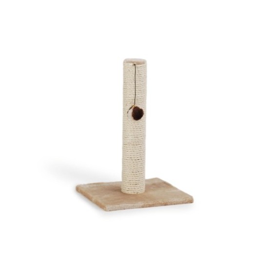 Beeztees krabpaal Gina mini beige 30x30x45cm