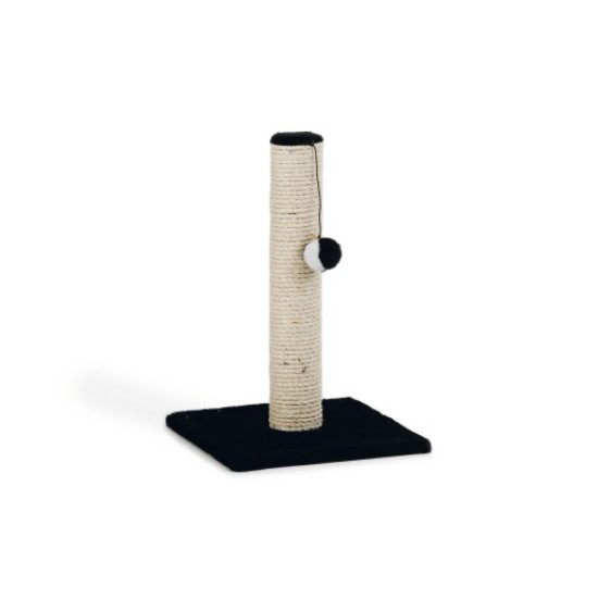 Beeztees krabpaal Gina mini zwart 30x30x45cm