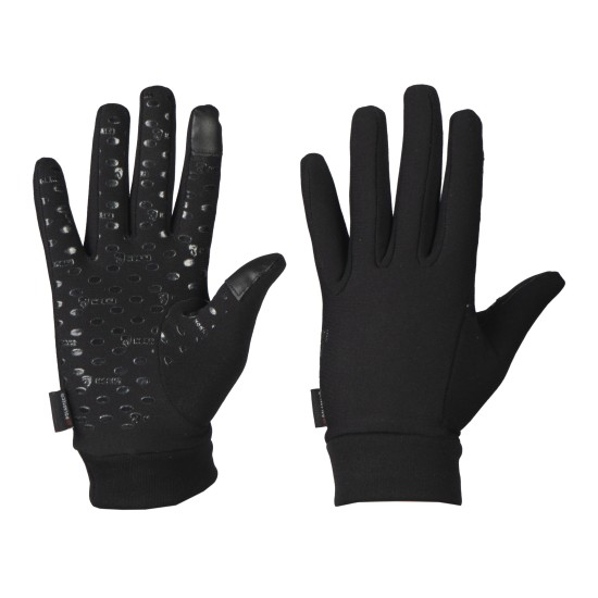 Handschoenen Equestrian Pro Polartec zwart Handschoenen Equestrian Pro Polartec zwart