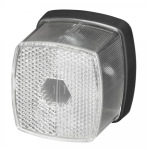Toplamp wit 62x62 met reflectie