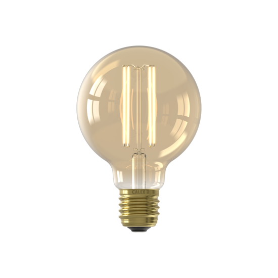 Calex LED volglas langfilament globelamp 3,5W 250LM E27