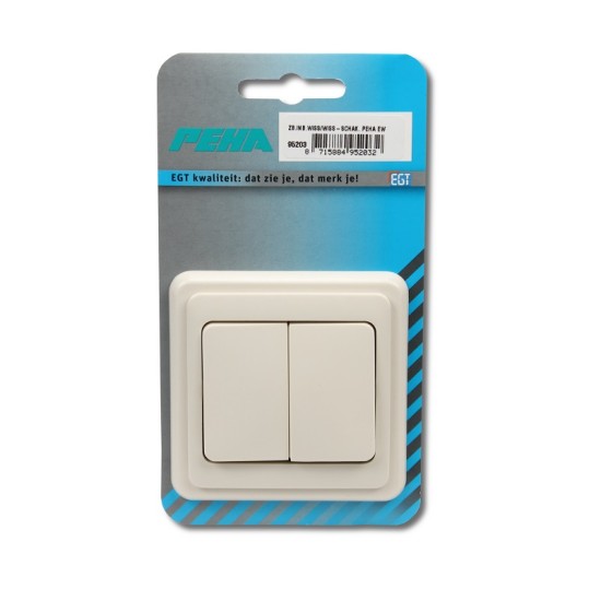 Inbouw schakelaar wissel/wissel PEHA EW