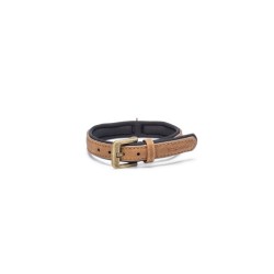 Beeztees balacron halsband ax bruin 29-35CM Beeztees balacron halsband ax bruin 29-35CM