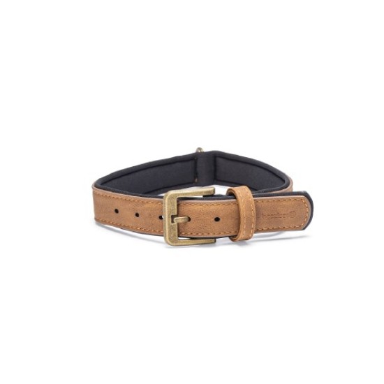 Beeztees balacron halsband ax bruin 38-48CM Beeztees balacron halsband ax bruin 38-48CM