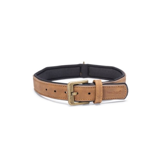 Beeztees balacron halsband ax bruin 43-53CM