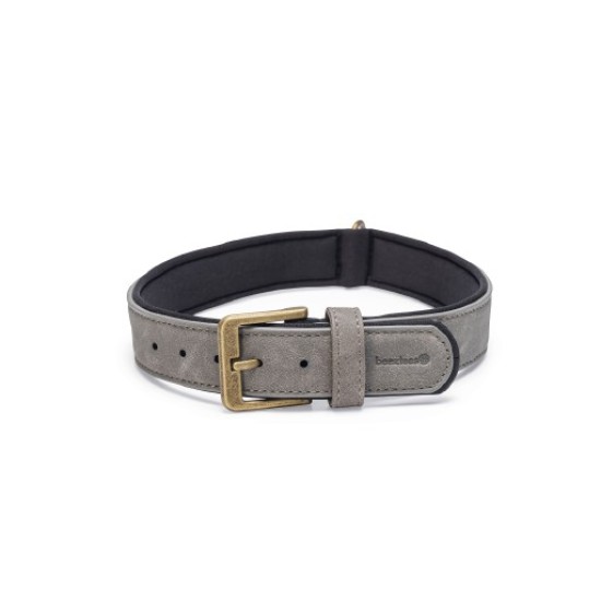 Beeztees balacron halsband ax grijs 52-62CM