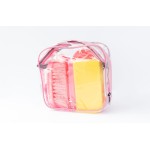 Paarden poetsset roze