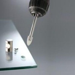 Glasboor hardmetalen punt 6mm