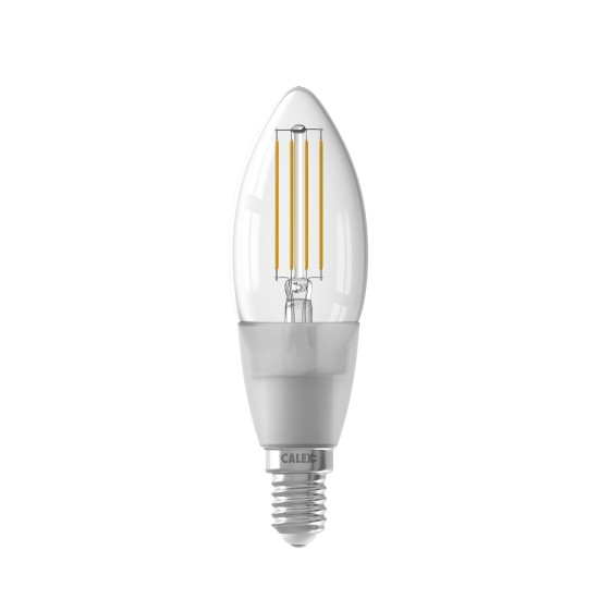 Calex Smart led filament helder kaarslamp B35 E14 220-240V 4,5W 450LM