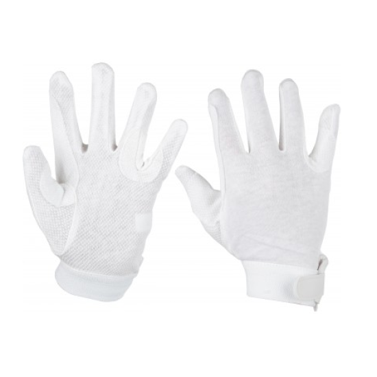 Handschoenen katoen wit